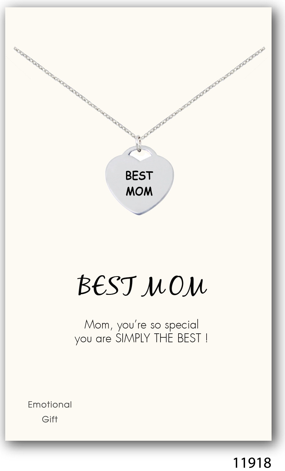 Best mom silver pendant